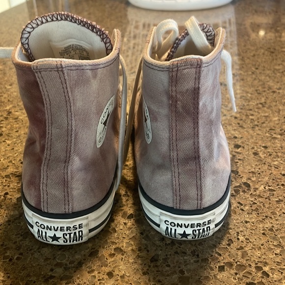 Tie dye converse high tops size 6 - Picture 2 of 6